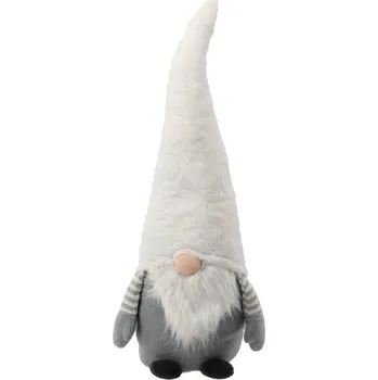 Obraz Vánoční skřítek bílo-šedý 70 cm