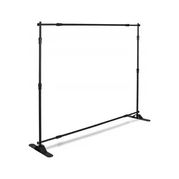 Obraz Rám pro dekorativní panely GoDan, nastavitelný, černý, 244 cm