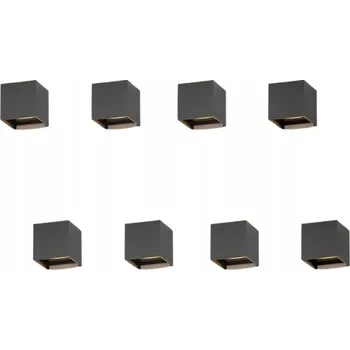 Nástěnné svítidlo Nástěnné LED lampy K-Bright GW-A310 8 ks 12W 3000K Teplá bílá