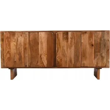 Komoda Dřevěná komoda z manga v barvě karamel