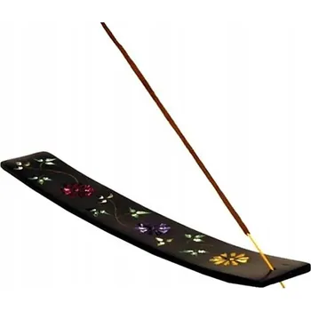 Vonná tyčinka Podložka pod vonné tyčinky Yogi & Yogini, kámen, 4 x 26 cm