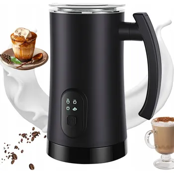 Šlehač mléka ELEKTRICKÝ NAPĚŇOVAČ MLÉKA 4 V 1 350ML OHŘÍVAČ MLÉKA PRO LATTE