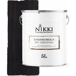 LAKYROLAK NA DŘEVO 3V1 EXTRA LAZURA ČERNÁ POLOMATNÁ 5L OCHRANNÁ UV CHRON