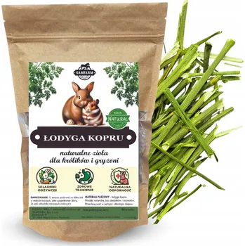 Krmivo pro hlodavce Nať kopru pro králíky a hlodavce - 150g bylinek SAMFARM