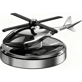 Vůně do auta Osvěžovač vzduchu do auta solární helikoptéra otočný vůně dárek