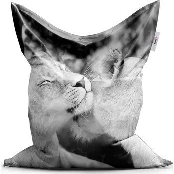 Sedací pytel Sablio Sedací vak Classic Lvice - 150x100 cm