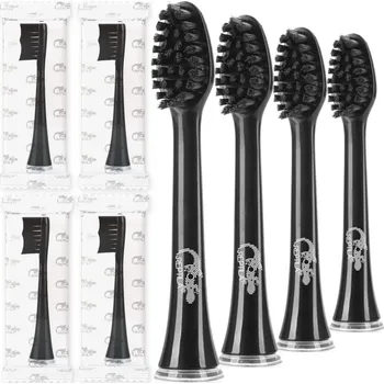 Péče o chrup 4x Hlavice SEYSSO pro kartáčky řady Carbon Professional REPTILA