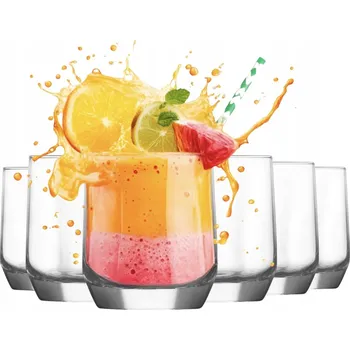 Sklenice Sklenice na whisky nízké, SILNÉ DNO SIA DIAMOND 310 ml 6 ks