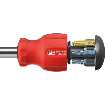 Bit PB SWISS TOOLS Šroubovák s magnetickým držákem bitů + 6 bitů