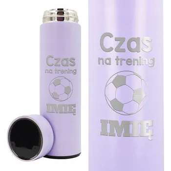 Obraz Termohrnek Fialový Do Školy Pro Dítě Čas Na Trénink *Jméno* Vz