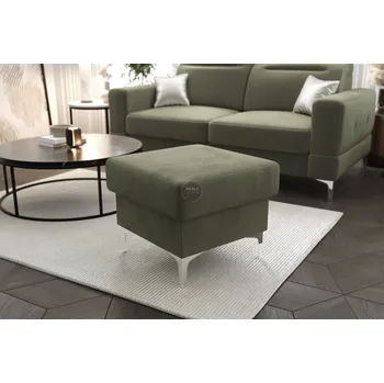 Taburet Nábytek PEGAS s.r.o. Taburet s úložným prostorem MALIBU 55x55 cm - zelená