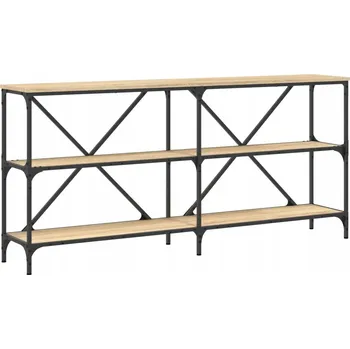 Konferenční stolek Konzolový stolek z dřevotřísky, Dub Sonoma, 160x30x75 cm