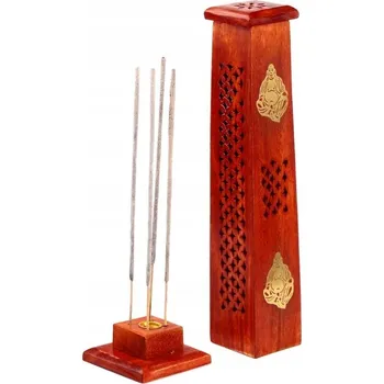 Vonná tyčinka Podložka pod vonné tyčinky Puckator dřevo 7,5 x 30,5 cm