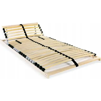 Postel Jednolůžková dřevěná postel G02V 90x200 dub