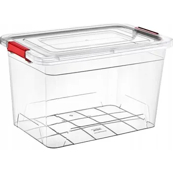 Úložný box Smartbox Úložný Box Krabička Plastový Odolný 30l pro Přenos Věcí