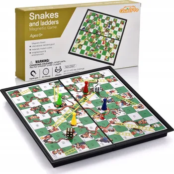 Desková hra Společenská hra HADI A ŽEBŘÍKY OLFed