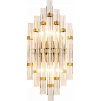 Nástěnné svítidlo Prisms Wall - velká křišťálová nástěnná lampa 45 cm