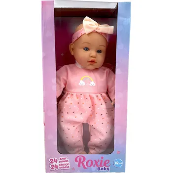Panenka Elefun Roxie Baby Panenka miminko interaktivní 40 cm, 24 zvuků