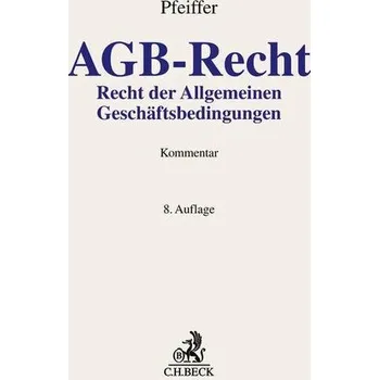 Učebnice AGB-Recht - Pfeiffer, Thomas