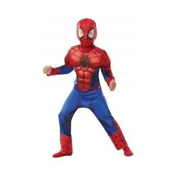 Karnevalový kostým KOSTÝM Spiderman Z KARNEVALU MARVEL ČERVENÝ PŘEVLEK M 110-116 CM