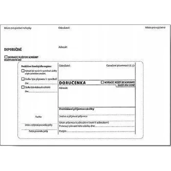 Obálka Obálka B6 (125 x 176 mm) bílá