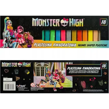 Modelovací hmota Modelína hranatá St. Majewski MONSTER HIGH 18
