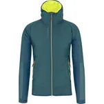 KARPOS Cyklistická větruodolná bunda - LAVAREDO EVO - modrá/žlutá L