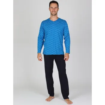 Pánské pyžamo EVONA a.s. Pánské dlouhé pyžamo EVONA ZANE Velikost: M