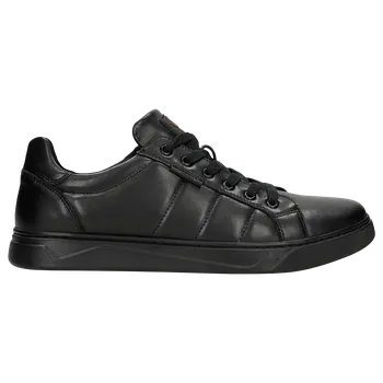 Pánské polobotky Černé Kožené Tenisky Pro Muže Wojas 1024751 41