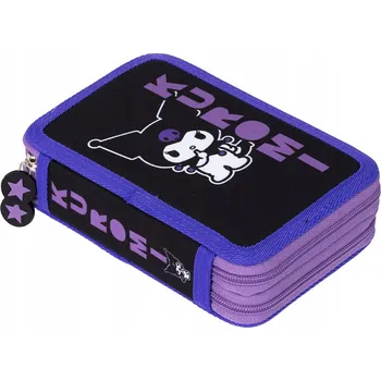 Penál Penál rozkládací dvojitý St.Right Kuromi vícebarevný s vybavením