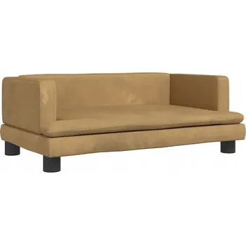 Pelíšek pro psa G07V hnědý pelíšek pro psa 80 cm x 45 cm