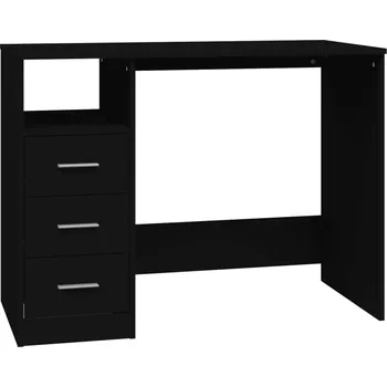 Obdélníkový psací stůl Zakito Europe 102 x 50 x 76 cm černý