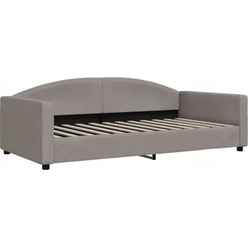 Pohovka Rozkládací pohovka taupe 223 x 110 x 75 cm