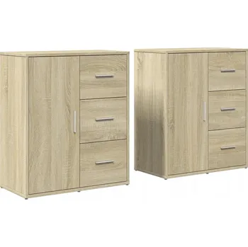 Komoda Skříňka z dřevotřísky, Dub Sonoma, 60x31x70 cm