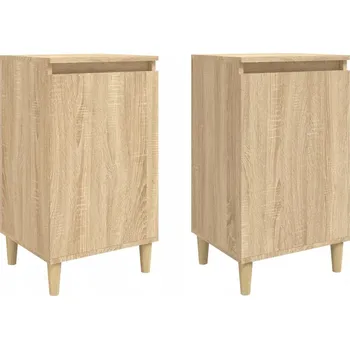 Noční stolek Noční stolek z dřevotřísky, 40 x 35 x 70 cm, dub sonoma