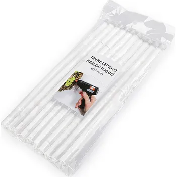 Dílna Tavné lepidlo Ø11 mm délka 25 cm nežloutnoucí