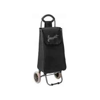 Nákupní vozík Lamart černý polyester