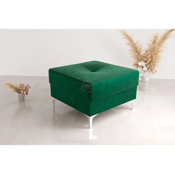 Taburet Nábytek PEGAS s.r.o. Taburet s kontejnerem 55x55 cm - zelená