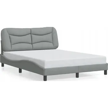 Postel Čalouněná postel G03V 140x200 šedá
