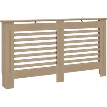 Obraz Kryt na radiátor MDF deska 152 x 81 cm hnědý
