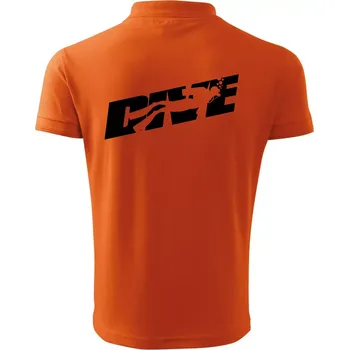 Pánská košile Dive potápěč - Polokošile pánská Pique Polo 203 - M ( Oranžová )