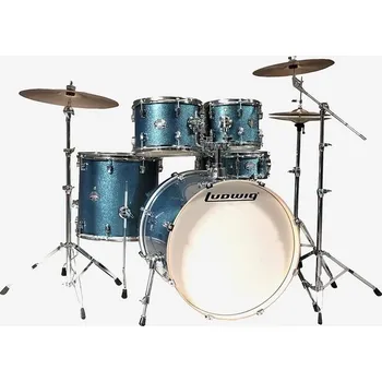 Bicí sada Ludwig LCF52G023 Element Drive Asure Blue Sparkle
