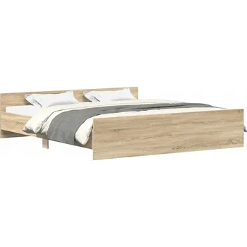 Postel Postel s dekorem dřeva G04V 160x200 dub