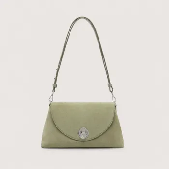 COCCINELLE NIKLA SUEDE BIM SEMIŠOVÁ KABELKA WARM TA/WARM TA AW25