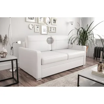 Pohovka Nábytek PEGAS s.r.o. Sofa AVANTI IV 187cm - bílá eko kůže