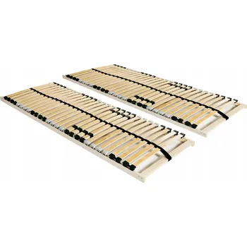 Postel Dřevěná manželská postel G04V 200x200 dub