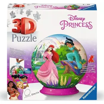 3D puzzle RAVENSBURGER 3D Puzzleball Disney princezny 73 ks