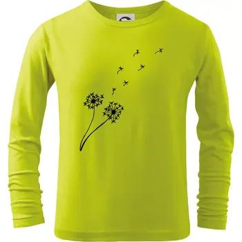 Dětská móda Pampeliška - Triko dětské Long Sleeve - 104-110cm / 3-4 roky ( Limetková )