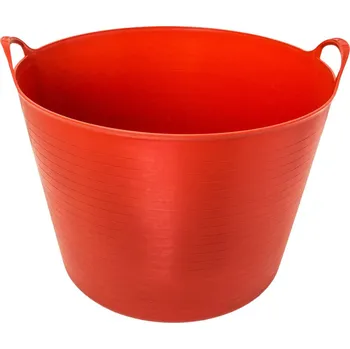 Extol Nádoba plastová červená, elastické vedro 42 litrov