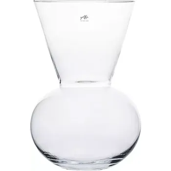 Váza Sandra Rich Trumpet Váza skleněná, výška: 260 mm, průměr: 180 mm